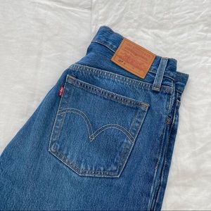 LEVI 501 Straight Jeans in Jive Ship